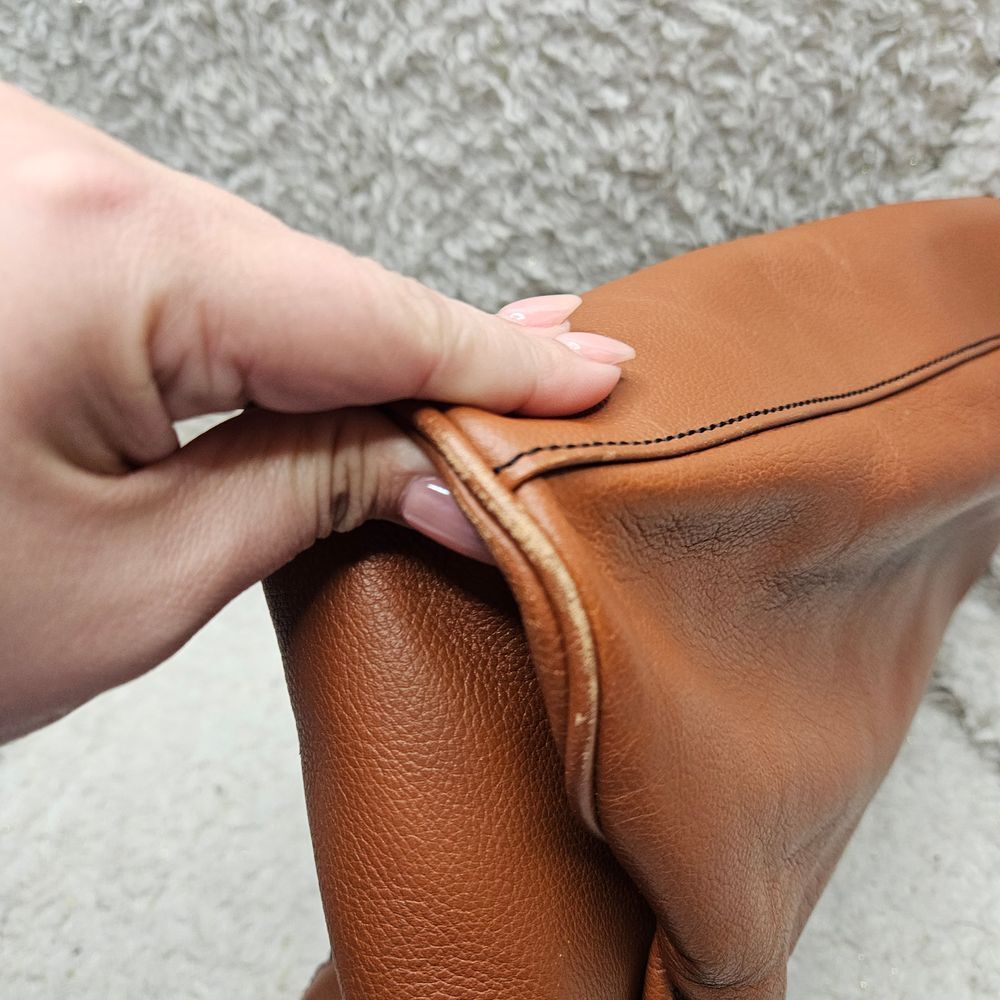 Marc Jacobs Vintage Brown Leather‎ Flap Satchel - Picture 12 of 13